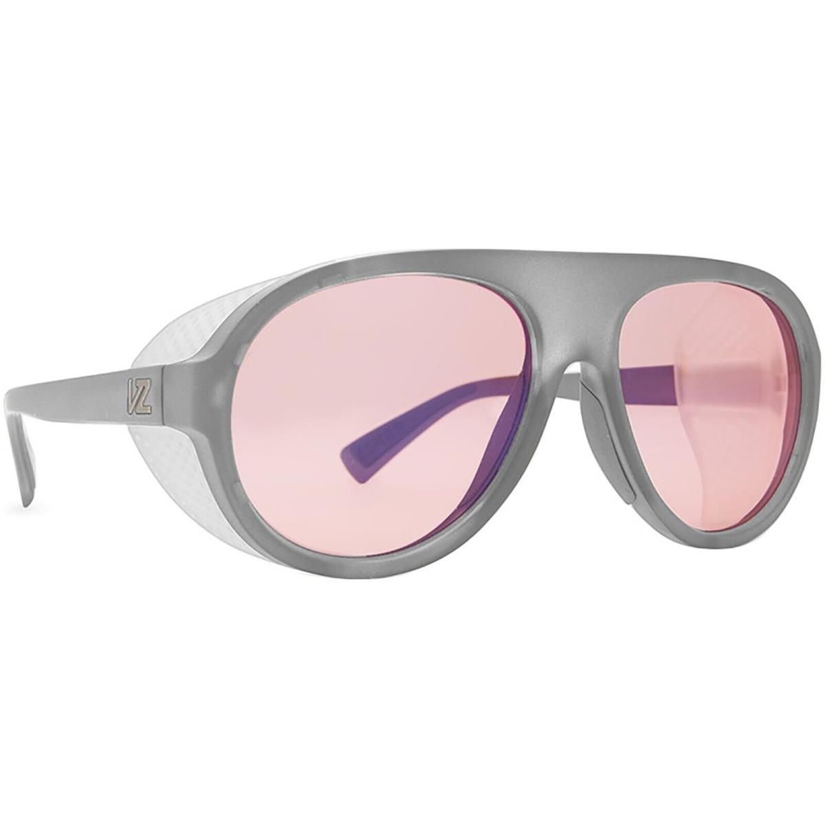 Vonzipper Esker Sunglasses Grey Satin / Rose Blue AZYEY00108 Xssm