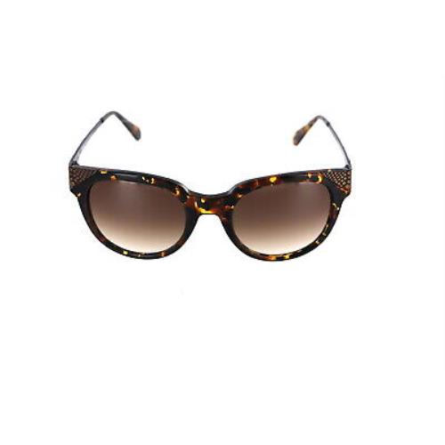 Balmain Paris BL2082 02 Brown Cat Eye Sunglasses
