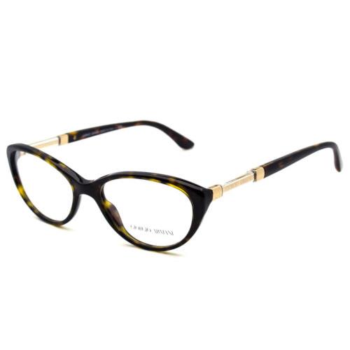 Giorgio Armani Eyeglasses AR 7061 5026 Tortoise Cat Eye Frame Italy 52 16 140