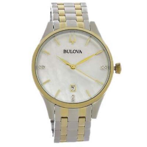 Bulova Classic� 98P201 Classic 36MM Women`s Two-tone Stainless Steel Watch