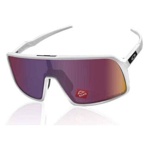 Oakley Sutro Sunglasses Matte White Frame Prizm Road Lens OO9406