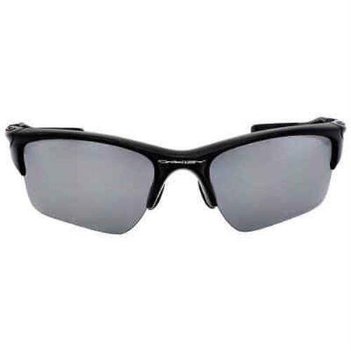 Oakley Half Jacket 2.0 XL Black Iridium Polarized Sport Men`s Sunglasses OO9154