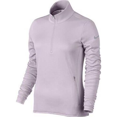Nike Women`s Thermal Half-zip Golf Pullover Purple Sz Xxl 685282-530