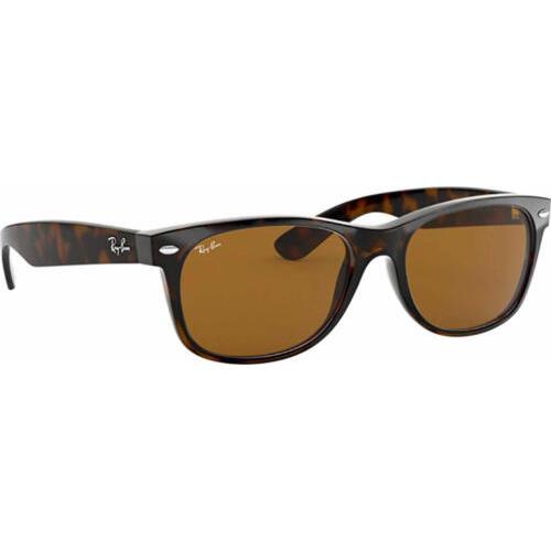 Ray-ban Wayfarer Tortoise 58 mm Brown Classic B-15 Sunglasses RB2132 710 58 - Frame: Brown, Lens: Brown