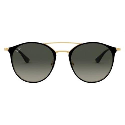 Ray-ban 0RB3546 Unisex Sunglasses Black Oval 52mm