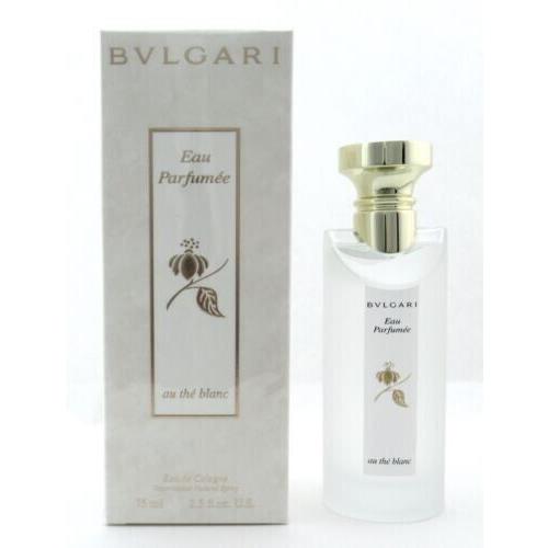 Eau Parfumee Au The Blanc By Bvlgari 2.5 oz Eau de Cologne Spray For Unisex