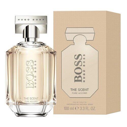 Boss The Scent Pure Accord By Hugo Boss 3.3 Oz. 100ml Edt Women