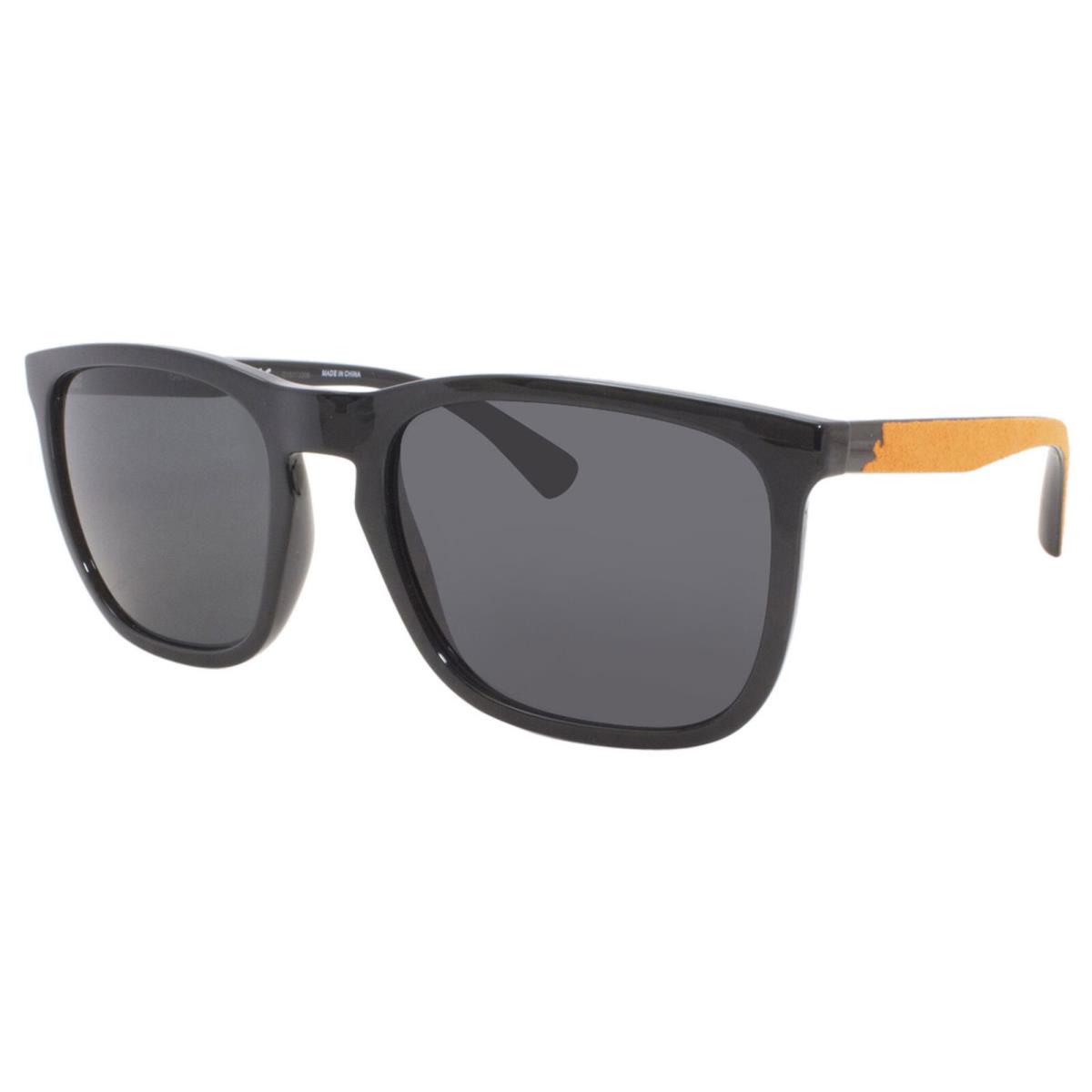 Emporio Armani EA4132 5017/87 Sunglasses Men`s Black-orange/grey Lenses 57mm