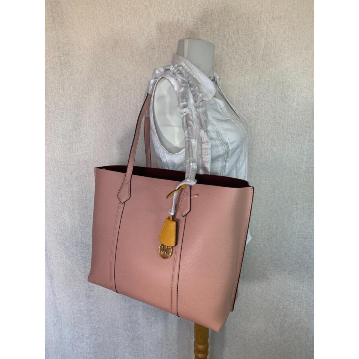 Tory burch pink online moon bag