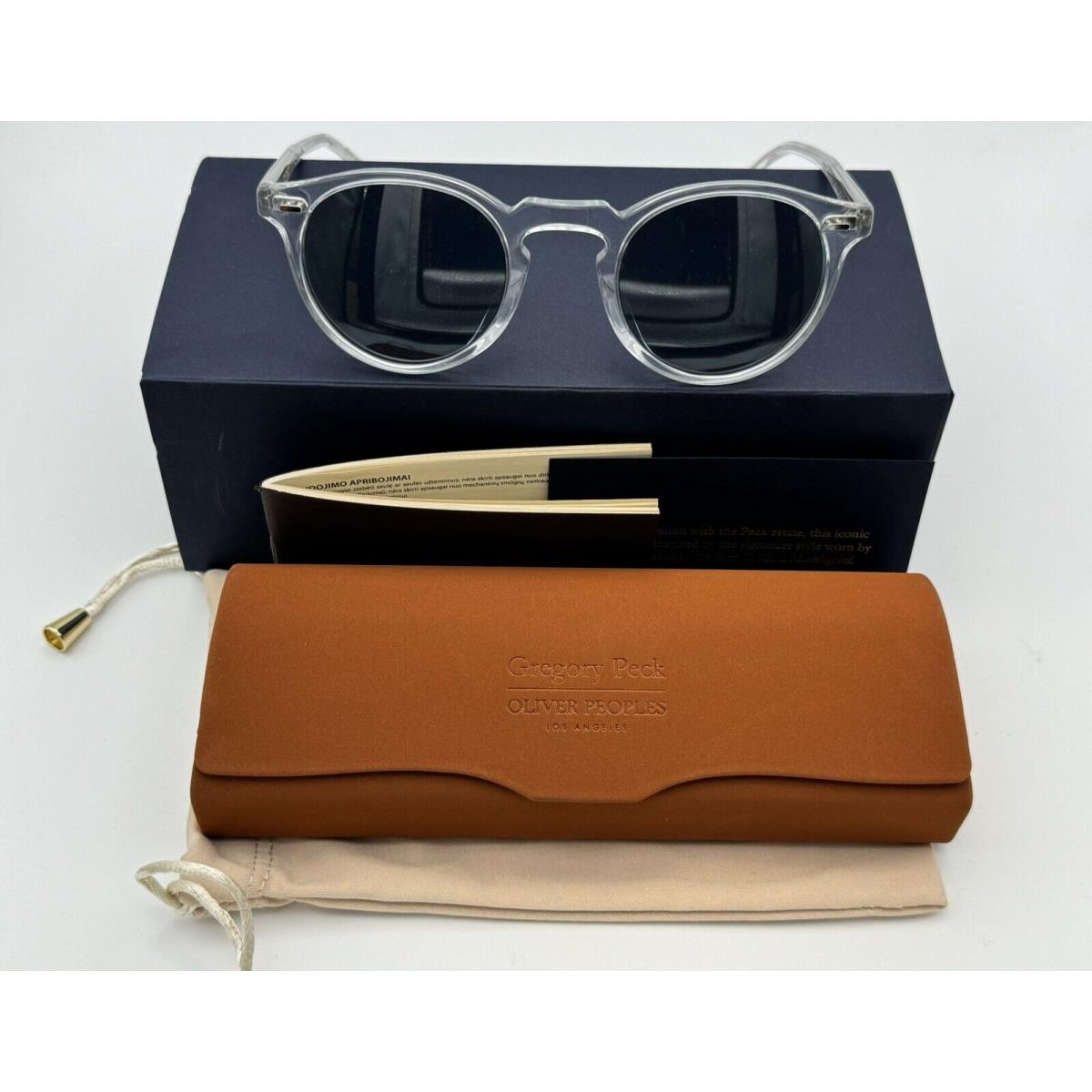 Oliver Peoples OV5217S 1101R8 Gregory Peck Sun Crystal Frame / Indi Photochromic