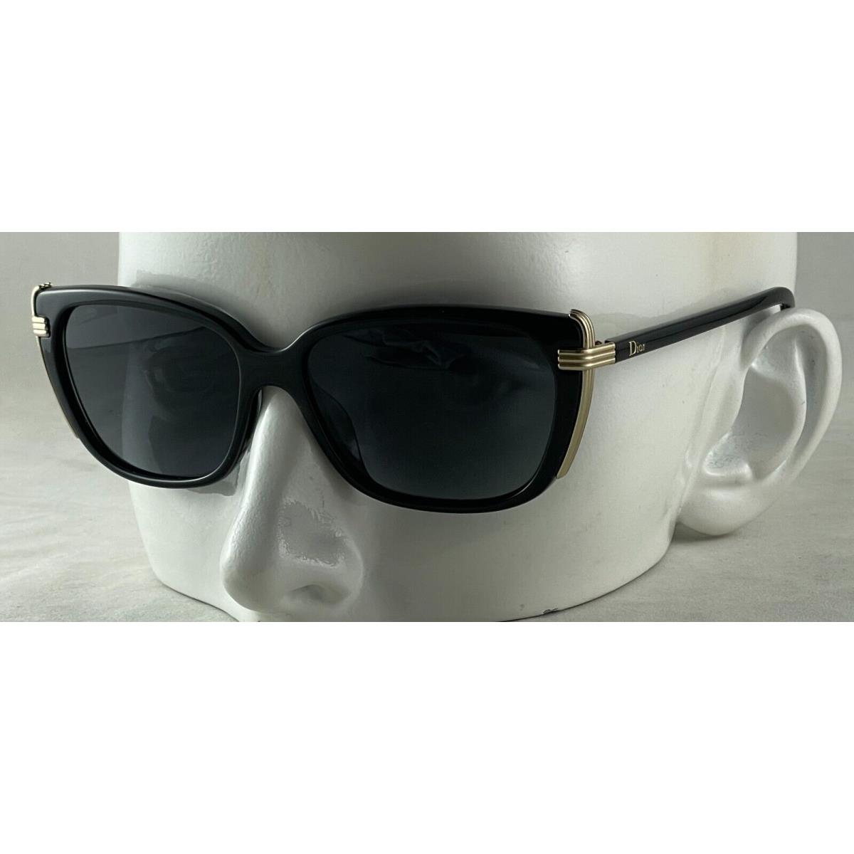 Christian Dior CD 3228S Black Gold Clbhd Sunglasses 53-14-135