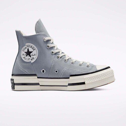 Converse Chuck 70 Plus Grey Black Casual Platform Womens Shoes Size 7 A00741C