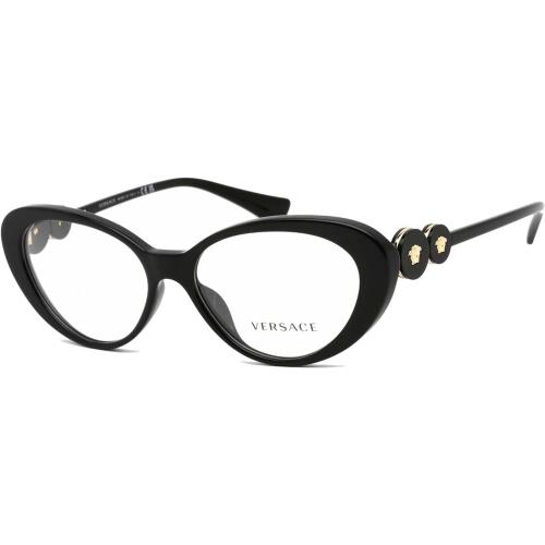 Versace VE 3331U GB1 55mm Black Eyeglasses