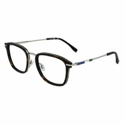 Lacoste L 2604ND 040 Havana Silver Eyeglasses 53mm with Lacoste Case - Silver , Havana & Silver Frame, 040 Manufacturer