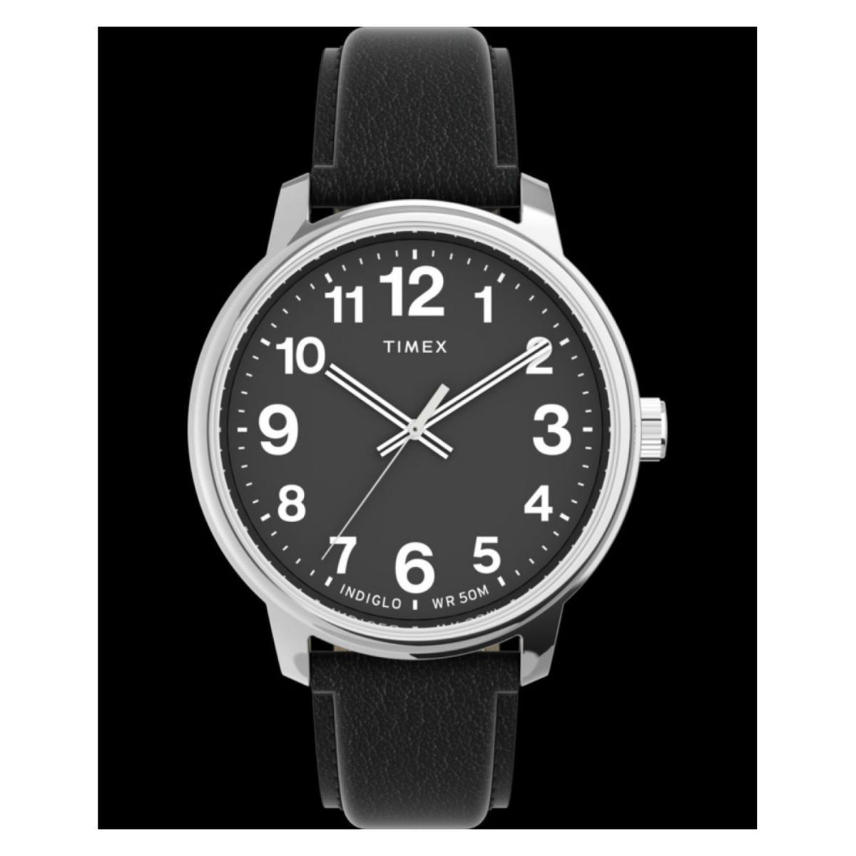 Watch Timex TW2V21400 Easy Reader Bold Man 43mm Stainless Steel