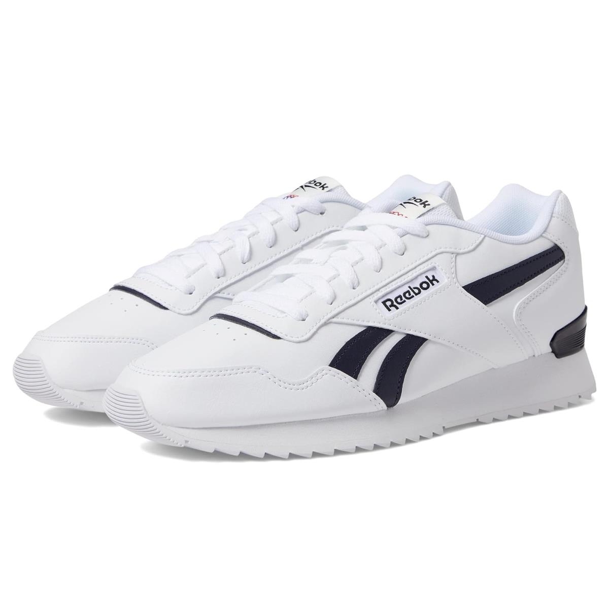 Unisex Sneakers Athletic Shoes Reebok Glide Ripple Clip White/Vector Navy/Black