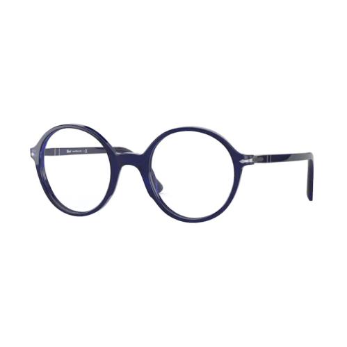 Persol Men`s Eyeglasses PO 3249-V 181 Cobalto Blue Optical Frame 49-22-145