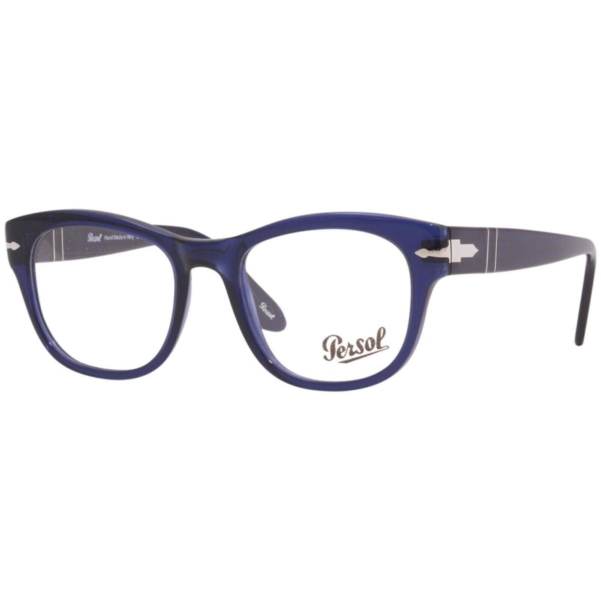 Persol Men`s Eyeglasses PO3270V 181 52 Cobalto Blue Optical Frame 52-19-150