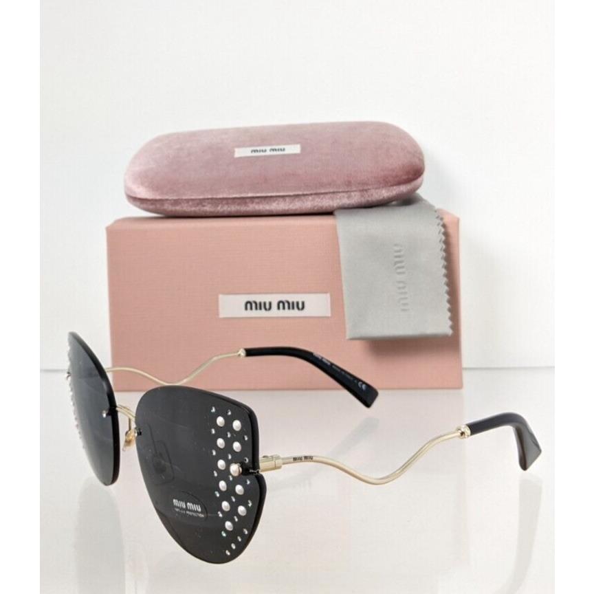 Miu Miu Smu 51X 06O - 5S0 Sunglasses Black SMU51X Frame