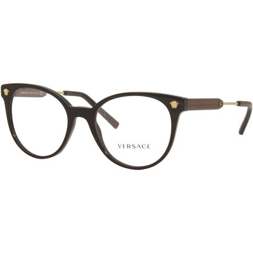 Versace Eyeglasses VE3291 GB1 51mm Black / Demo Lens