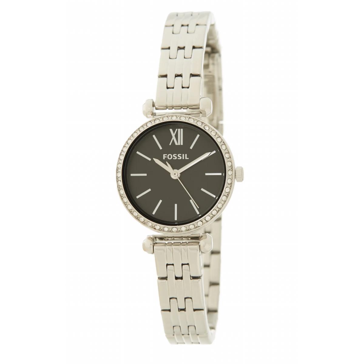 Fossil Tillie Mini Three-hand Black Dial Stainless Steel 26mm Watch