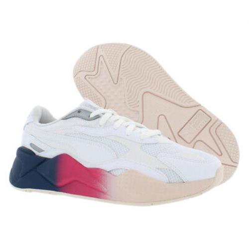 Puma Rs-X3 Lthr Fade Womens Shoes Size 8.5 Color: White/rose Water