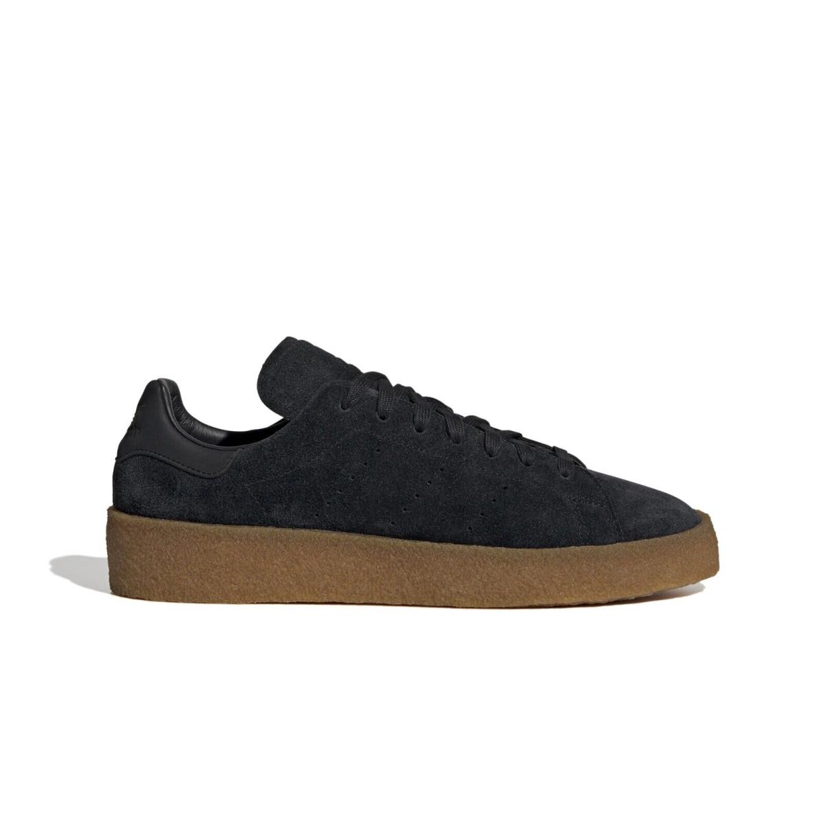 Adidas Stan Smith Crepe Shoes Core Black Men`s Shoes FZ6439