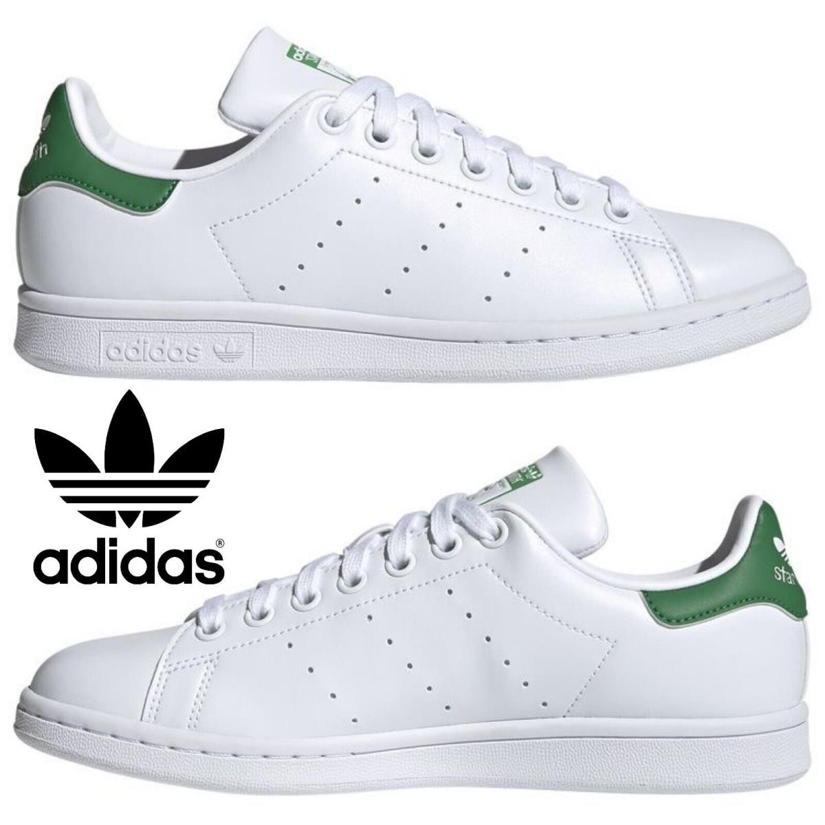 Adidas Originals Stan Smith Women s Sneakers Casual Shoes Sport Gym White Green