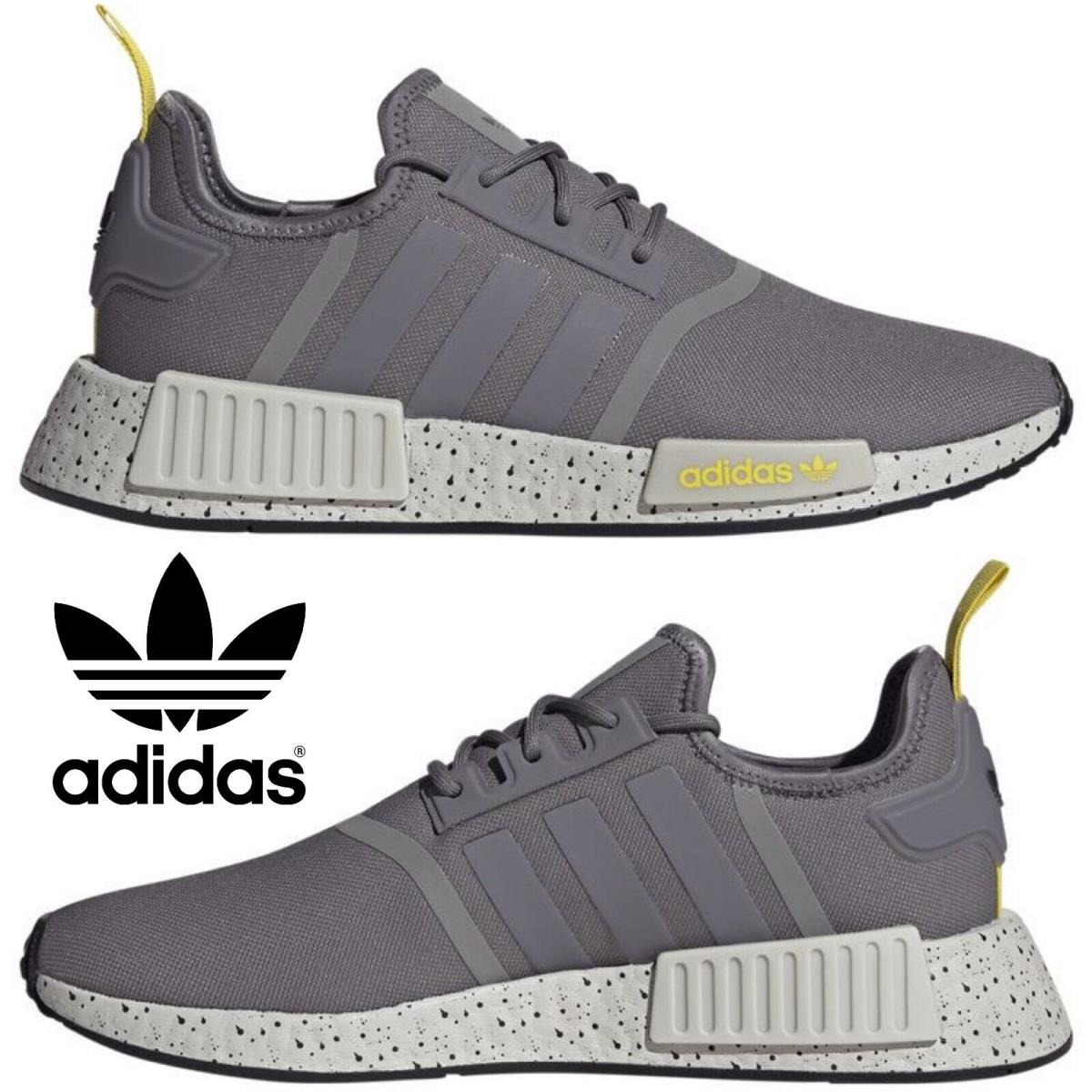 Adidas Originals Nmd R1 Men`s Sneakers Running Shoes Gym Casual Sport Gray