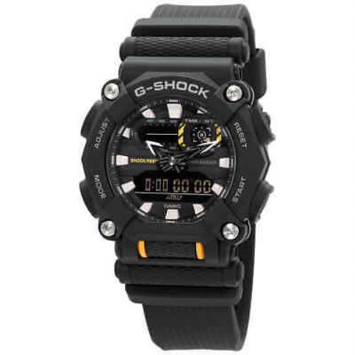 Casio G-shock Alarm World Time Quartz Analog-digital Mens Watch GA-900-1A