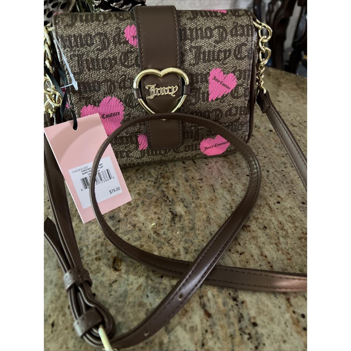 Juicy Couture Addicted Love Heart Crossbody Bag