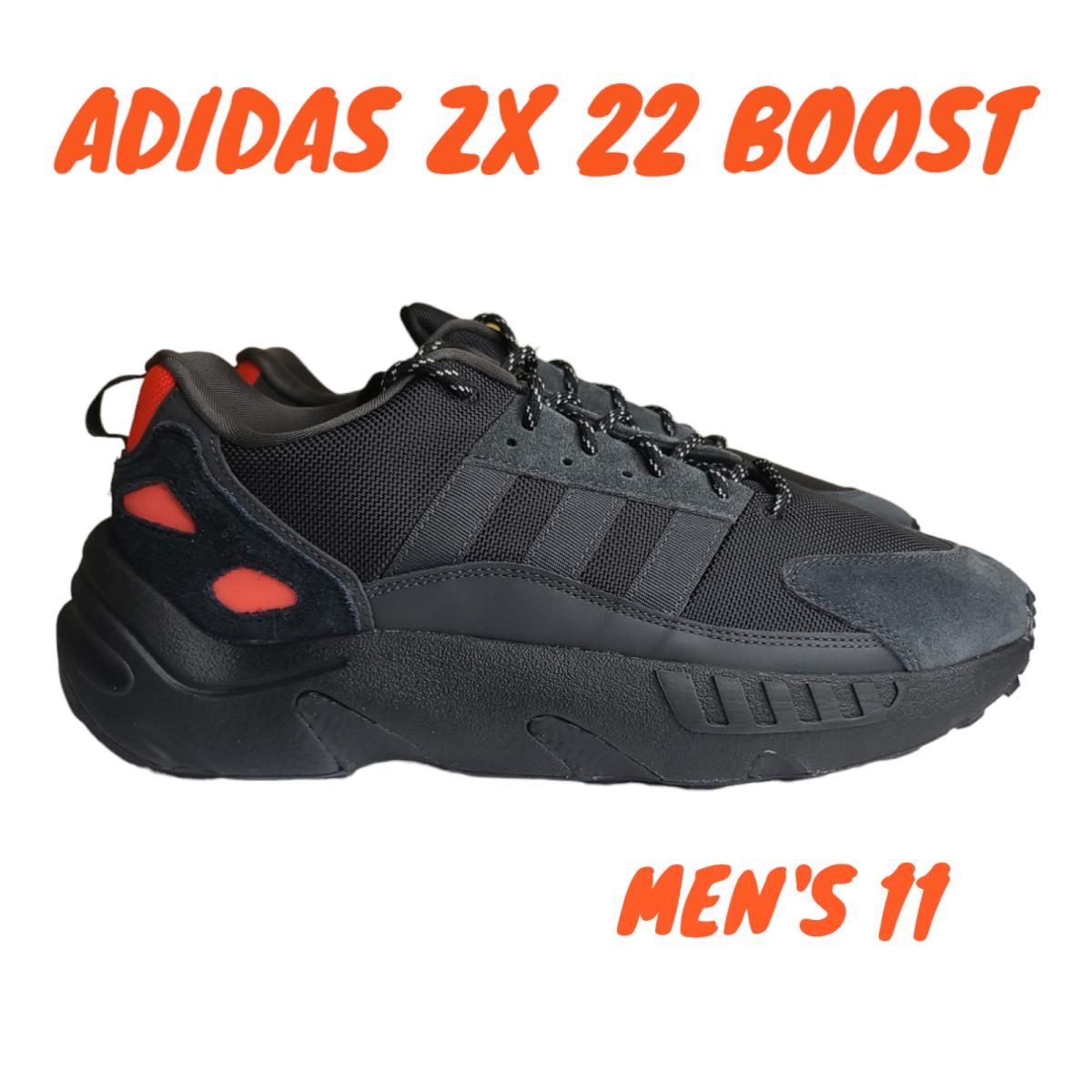 Mens Adidas ZX 22 Boost Casual Trainer Shoes Size 11 GX7007 Suede Rugged