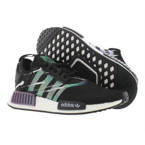 Adidas NMD_R1 Womens Shoes Size 9 Color: Black/swamp Green/white