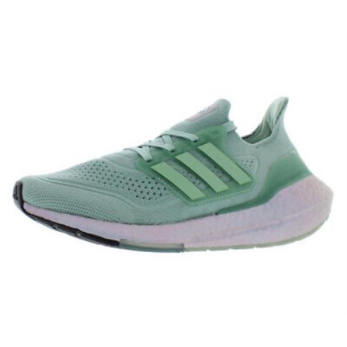 Adidas Ultraboost 21 W Womens Shoes Size 6 Color: Hazy Green/hazy Green/blue