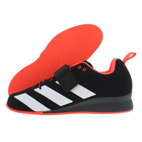 Adidas Adipower Weightlifting II Mens Shoes Size 10 Color: Black/white/orange