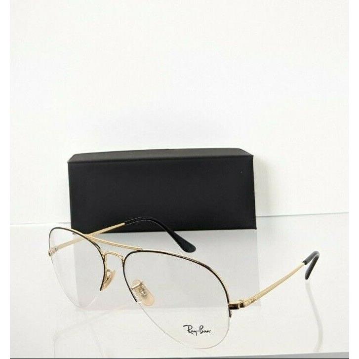 Fysik Perth Sovesal Ray-ban Ray Ban Eyeglasses RB 6589 2946 59mm Gold Frame RB6589 |  016122153401 - Ray-Ban eyeglasses - Gold & Black Frame, Clear Lens | Fash  Direct
