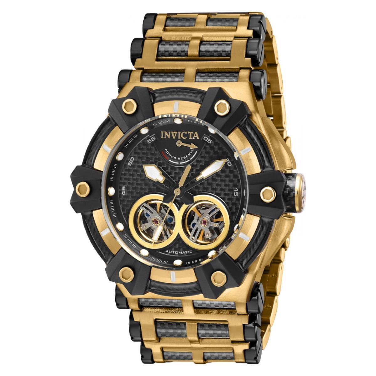 Watch Invicta 37289 Carbon Hawk Men 54 Carbon Fiber Stainless Steel