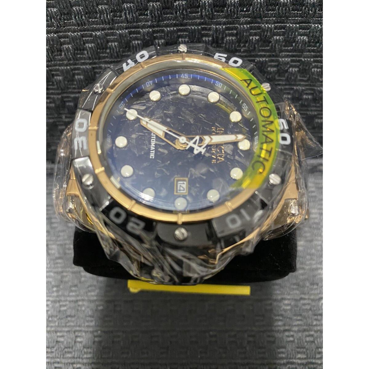 Invicta 53mm Reserve Ripsaw Automatic Carbon Fiber Dial 2 Tone Watch Model 38848