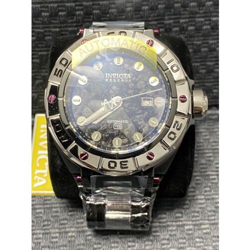 Invicta 53mm Reserve Ripsaw Automatic Carbon Fiber Dial 2 Tone Watch Model 38839