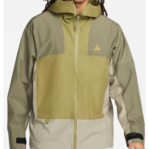 Nike Acg Storm-fit Adv Cascade Rains Full Zip Shell Jacket Size M DR5264 378
