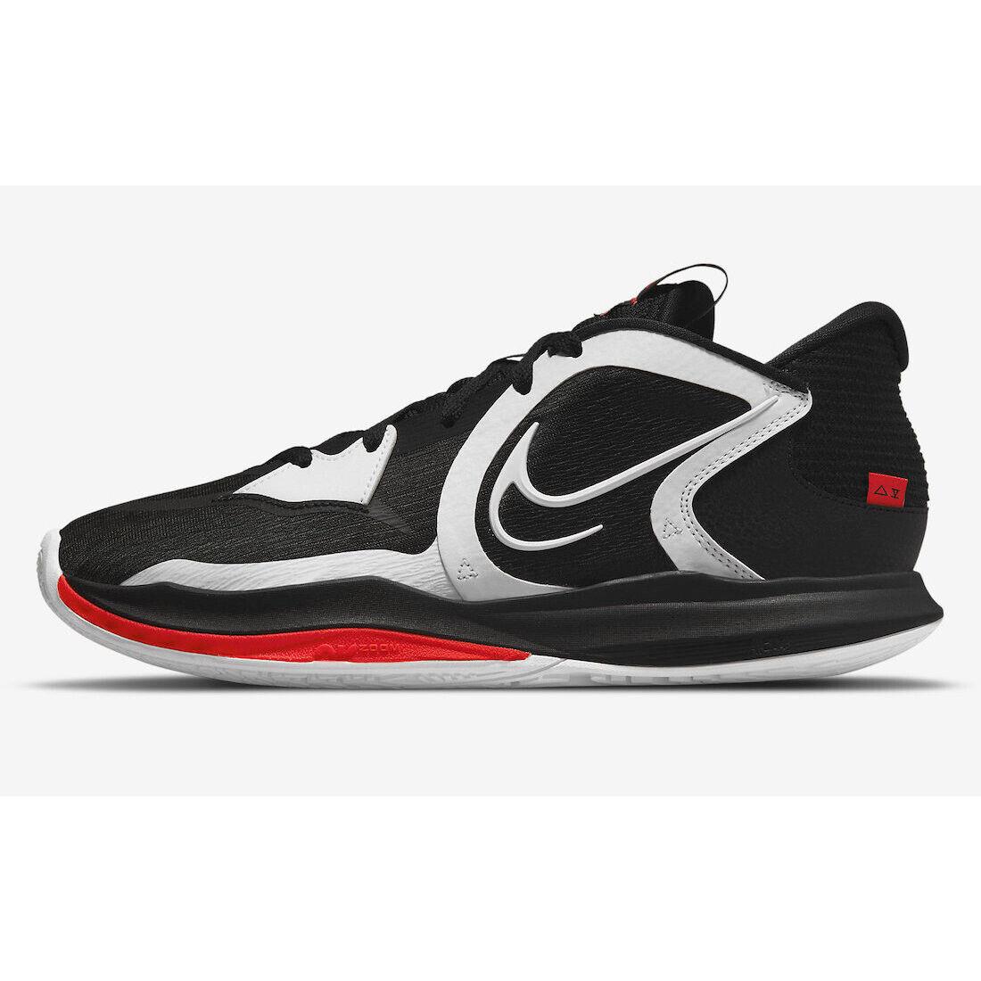 Nike Kyrie Low 5 Mens Size 14 Black Red Bred Basketball Shoes DJ6012 001