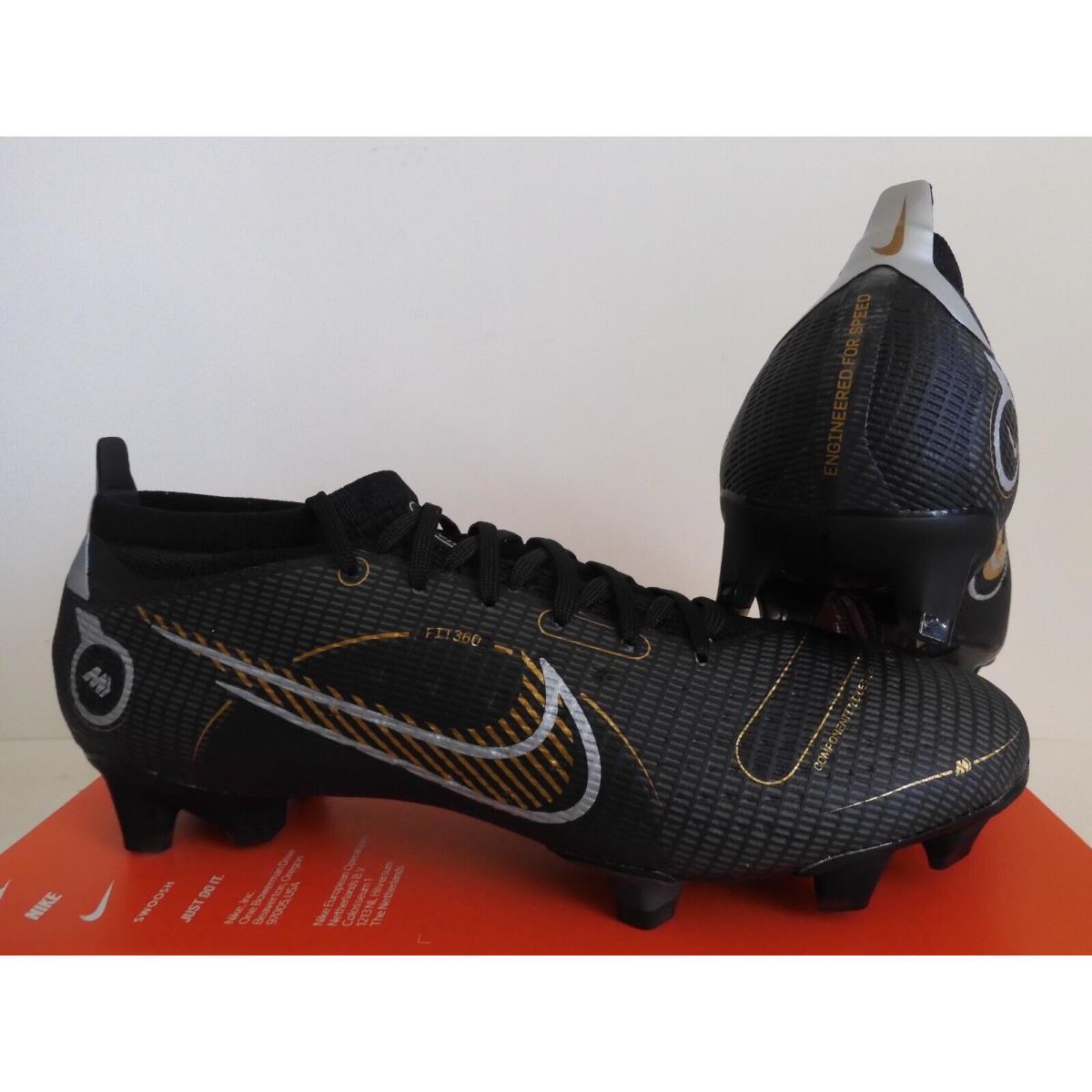 Mercurial Vapor 13 Elite Firm Ground Soccer Cleats Black