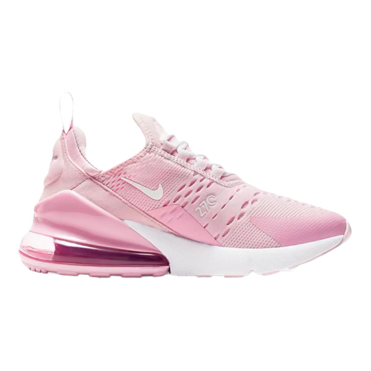 Nike Air Max 270 Women / Grade School Shoes Pink White CV9645-600 s 6Y/ 7.5W