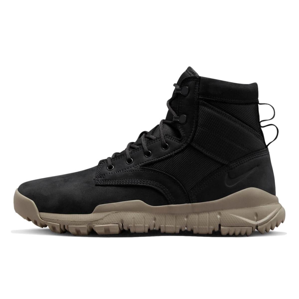 Size 8 - Nike Sfb 6 Nsw Leather Field High Boots `black Light Taupe` 862507-002