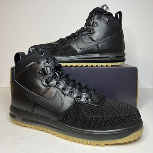 Nike Lunar Force 1 Duckboot `black Gum` Air Force Shoes 805899-003 Men`s Size 14