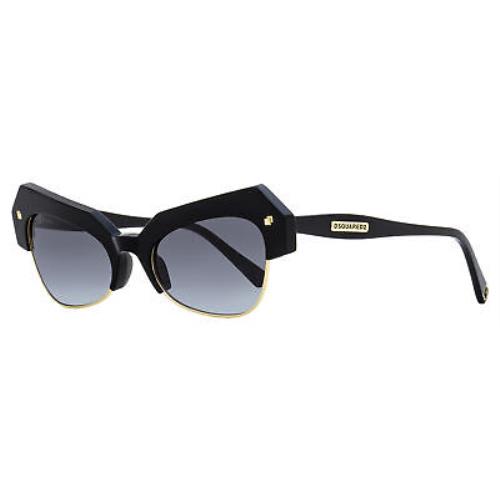 Dsquared2 Dalia Sunglasses DQ0367 01B Black /gold 52mm