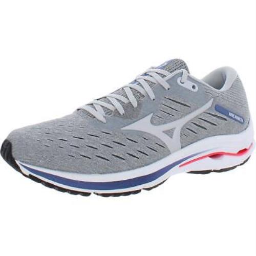 Mizuno Mens Wave Rider 24 Gray Running Shoes Sneakers 12 Medium D Bhfo 2174