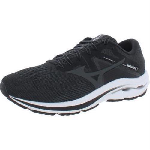 Mizuno Mens Wave Inspire 17 Black Running Shoes 13 Extra Wide EE Bhfo 4634