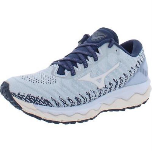 Mizuno Womens Wavesky 4 Blue Running Shoes Sneakers 7 Medium B M Bhfo 5089
