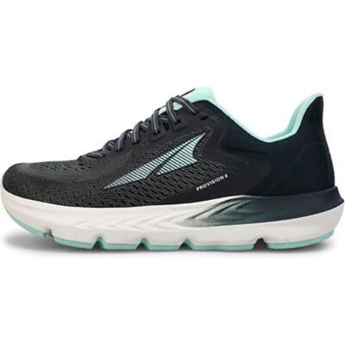 Altra Women`s Provision 6 Running Shoes Black/mint 7.5 B Medium US